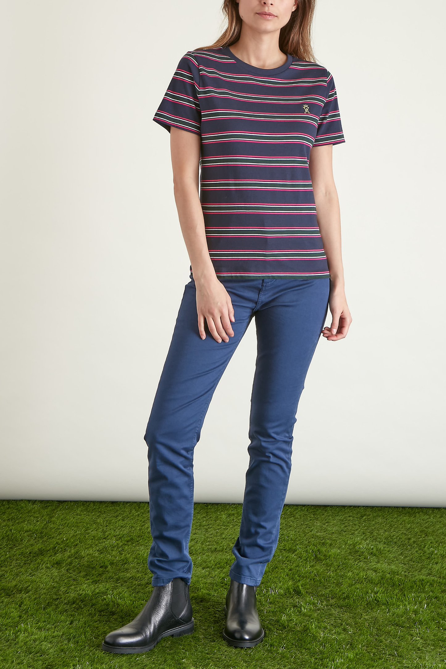 T-shirt Tessy à Rayures