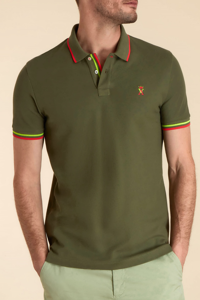 Polo à Détails Fluo - Image principale