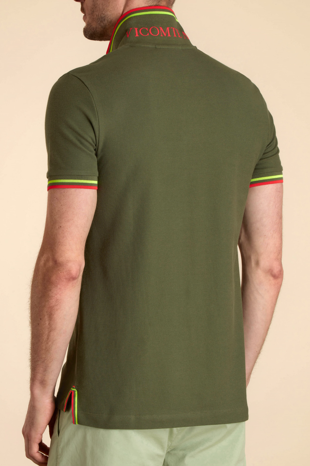 Polo à Détails Fluo - Image principale