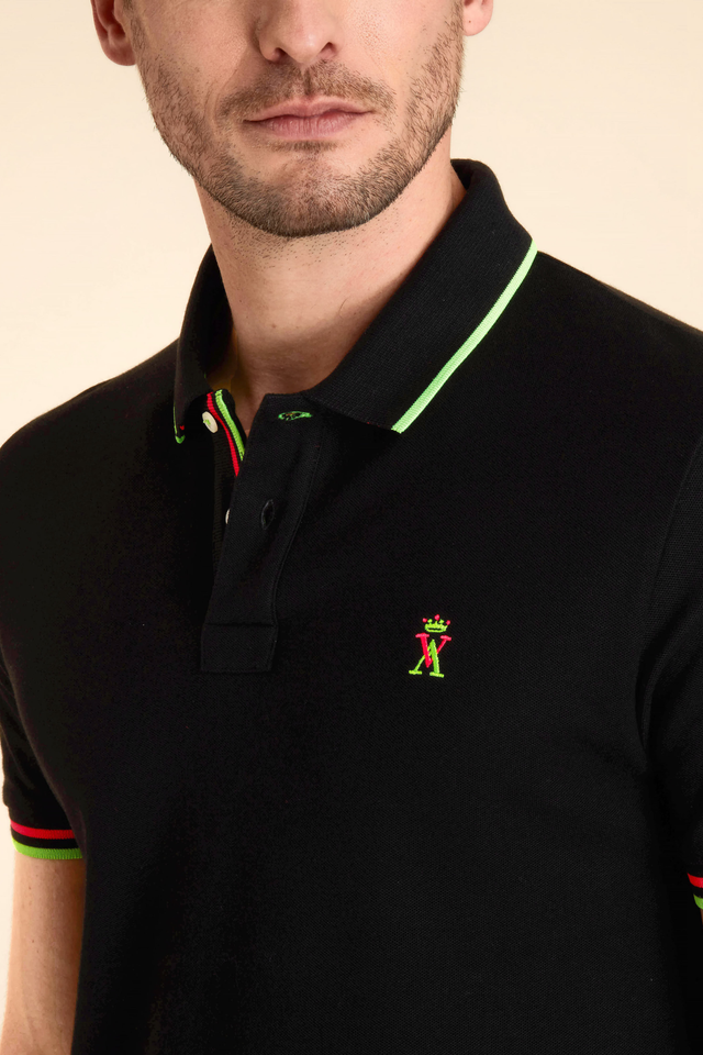 Polo à Détails Fluo - Image principale