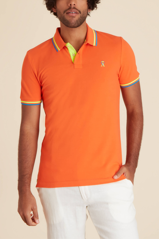 Polo Ajusté Manches Courtes - Image principale