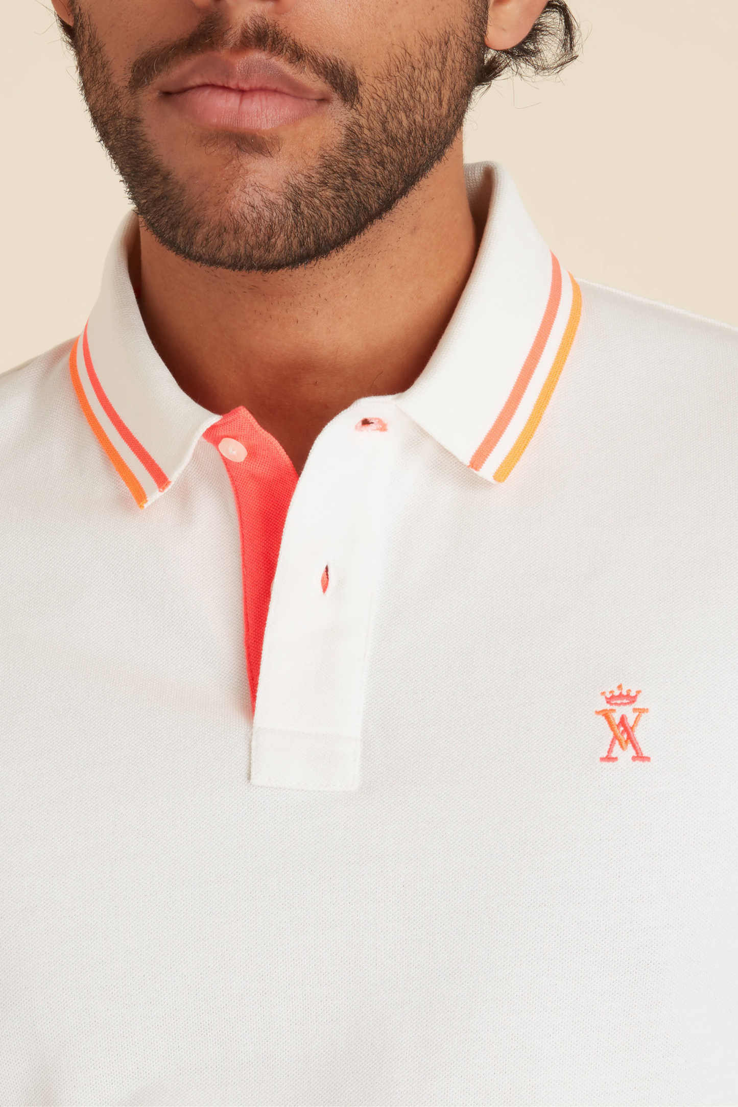 Polo Ajusté Manches Courtes