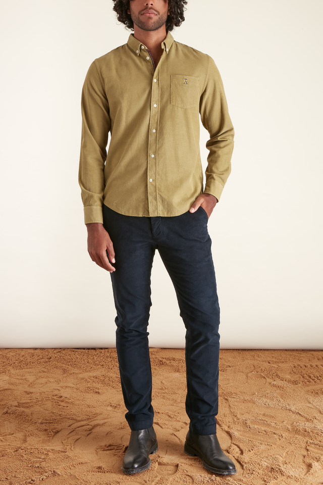 Chemise Regular en Velours - Image principale