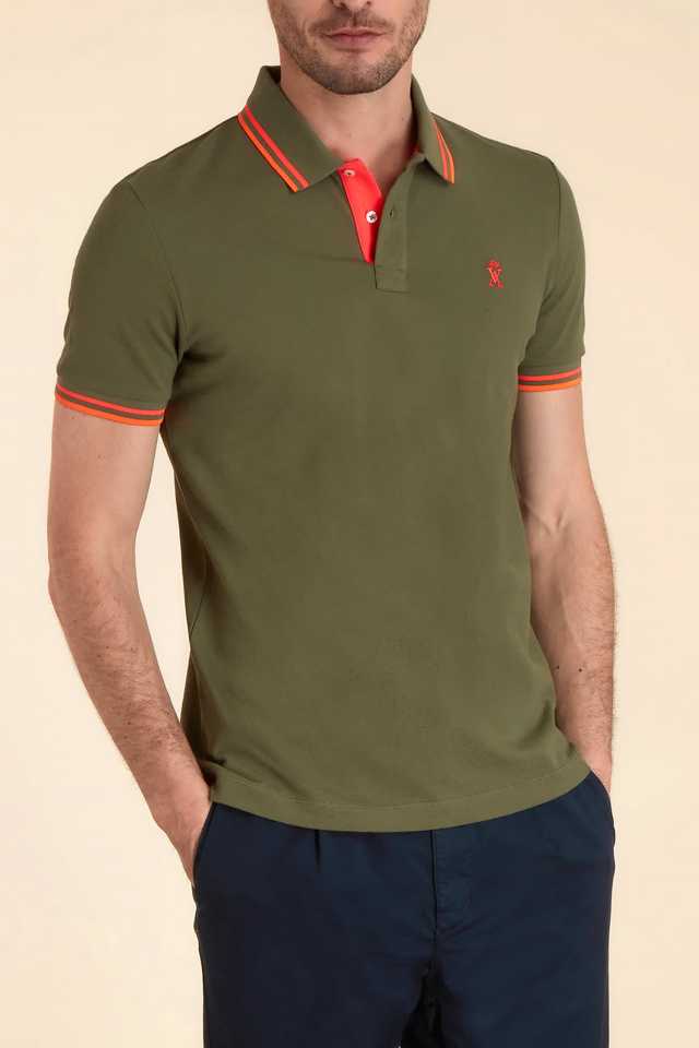 Polo Ajusté Manches Courtes - Image principale