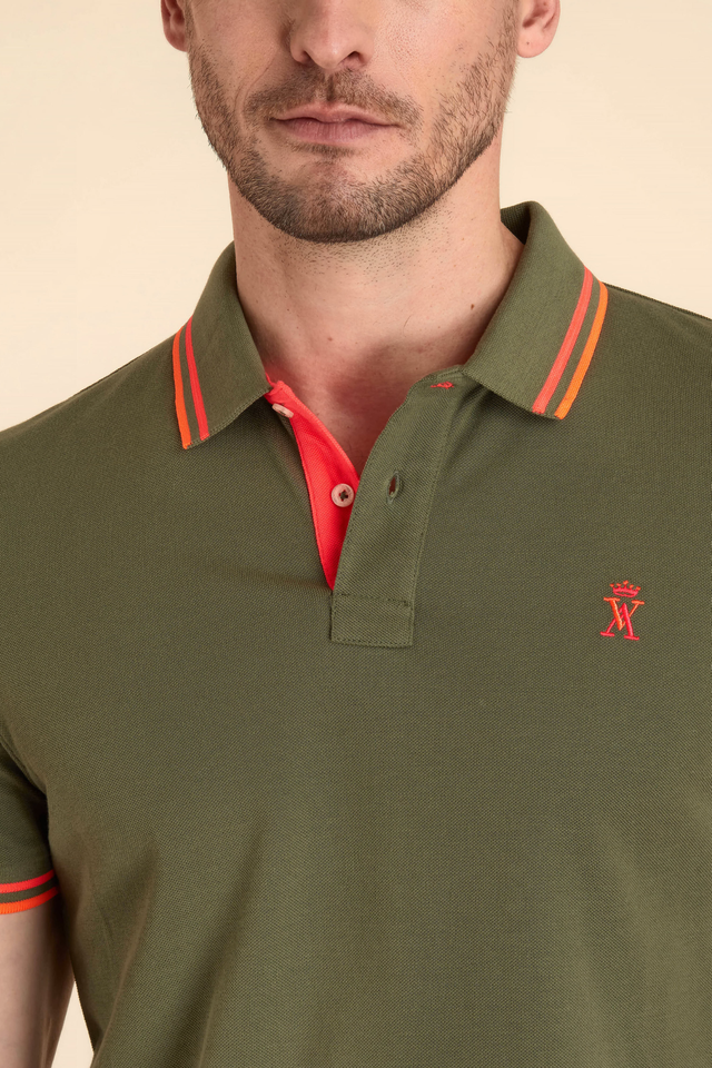 Polo Ajusté Manches Courtes - Image principale