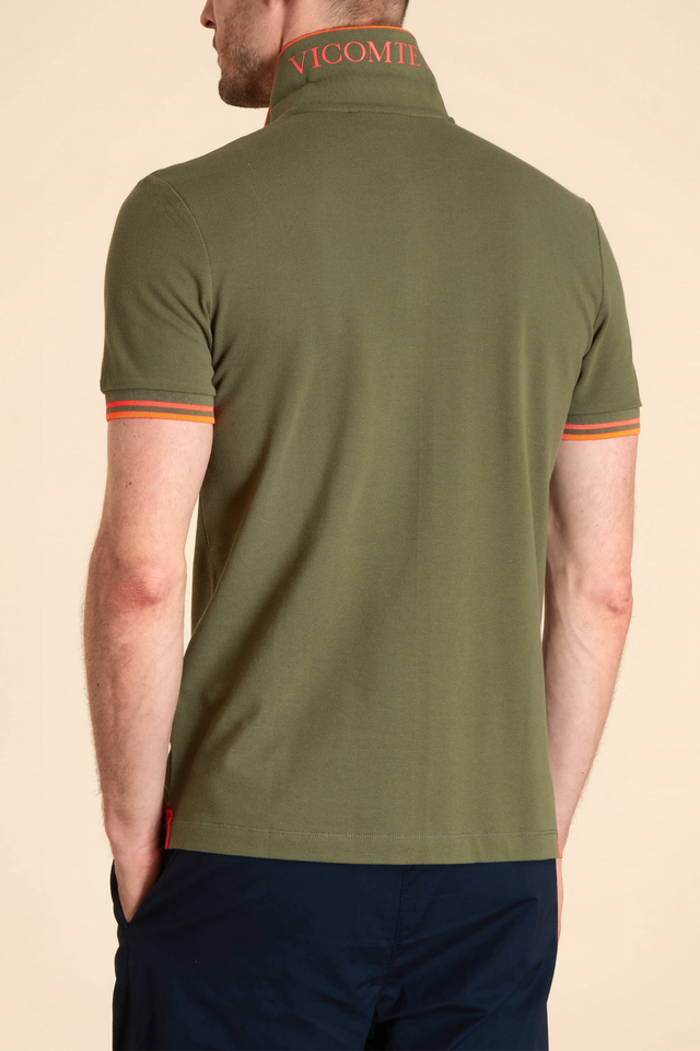 Polo Ajusté Manches Courtes - Image principale
