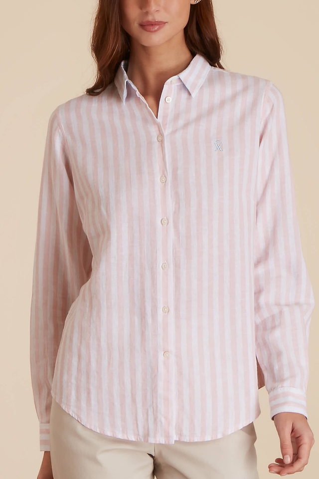 Chemise Regular à Large Rayures - Image principale