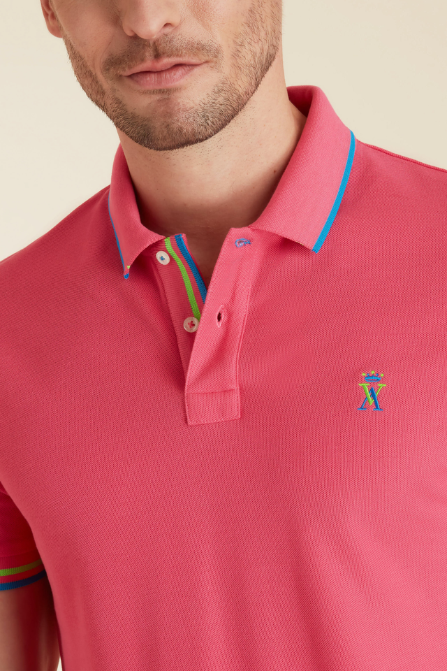 Polo à Détails Fluo - Image principale