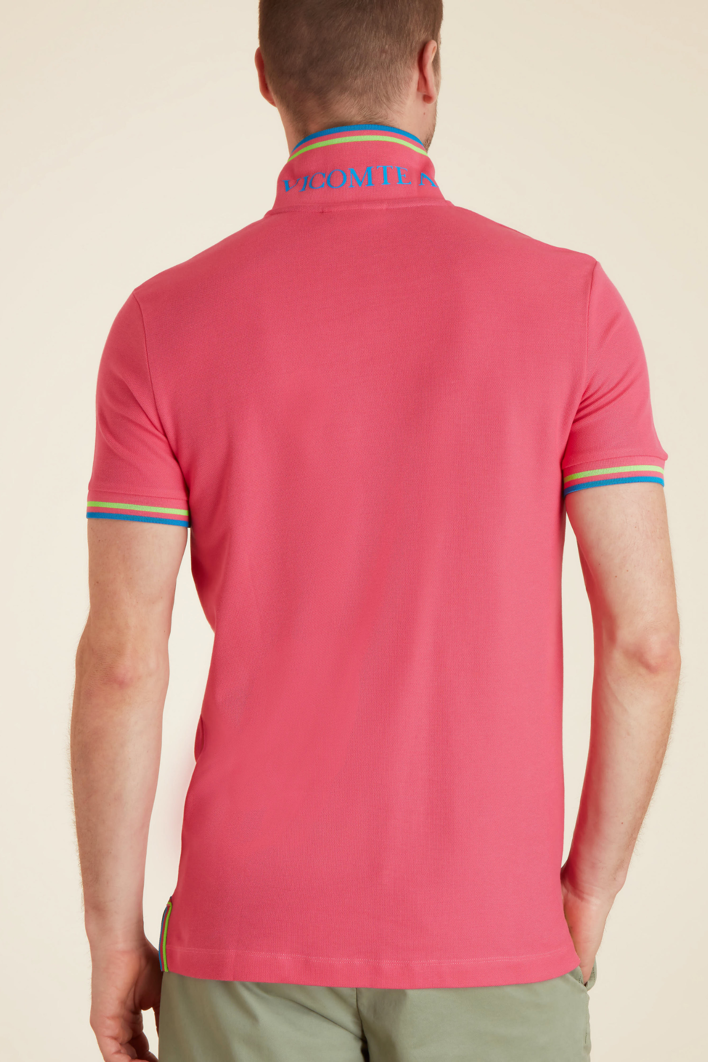 Polo à Détails Fluo