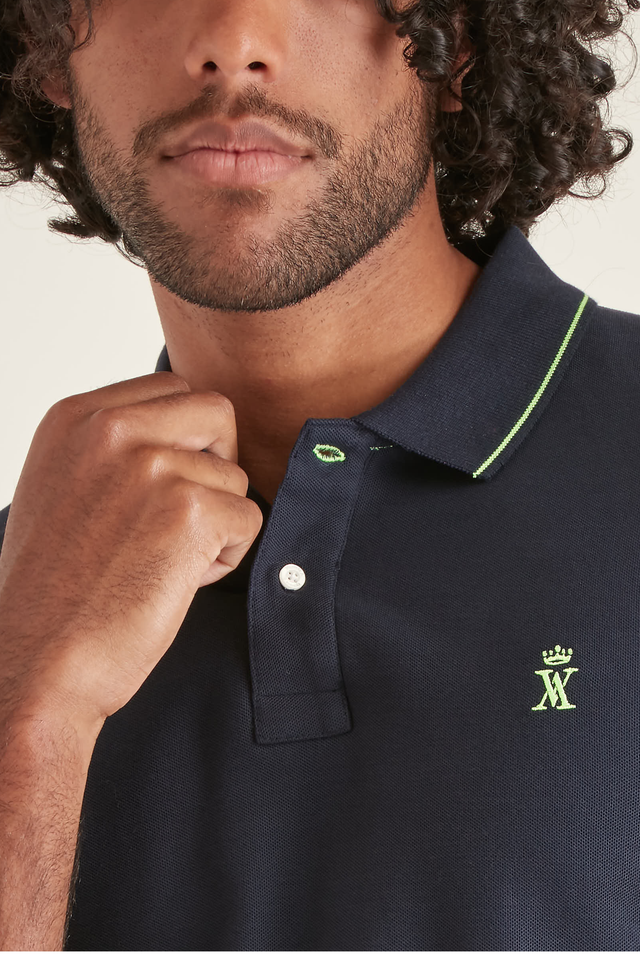 Polo à Détails Fluo - Image principale