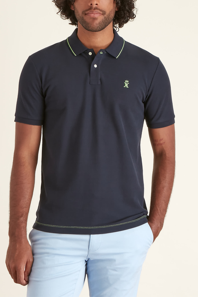 Polo à Détails Fluo - Image principale