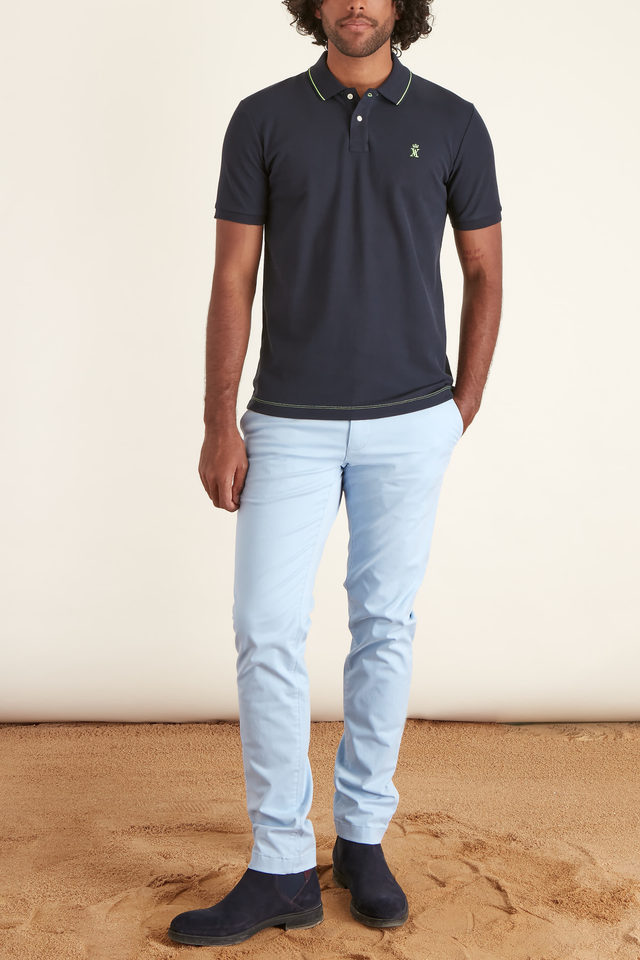 Polo à Détails Fluo - Image principale