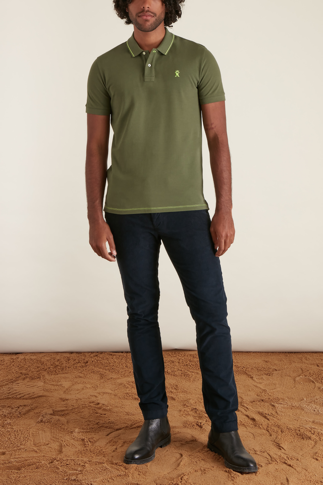 Polo à Détails Fluo - Image principale