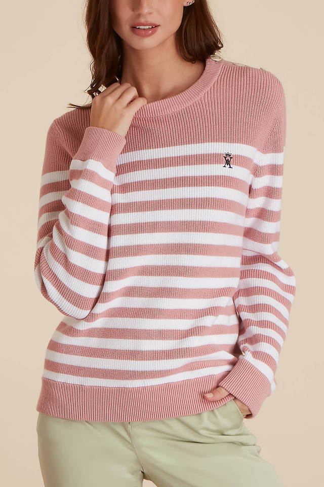 Pull Marinière Col Rond - Image principale