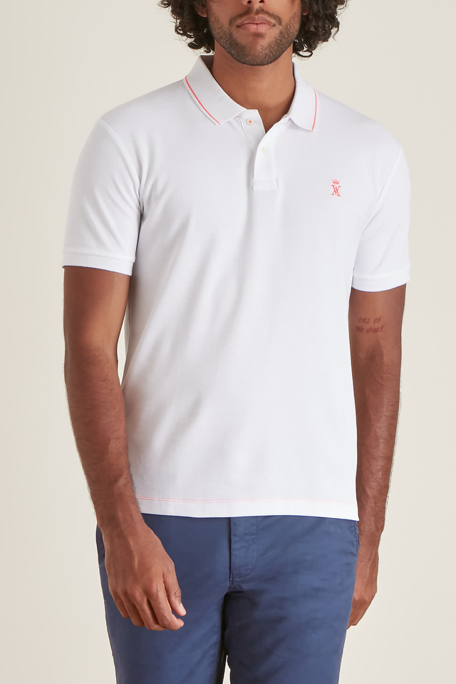 Polo à Détails Fluo - Image principale