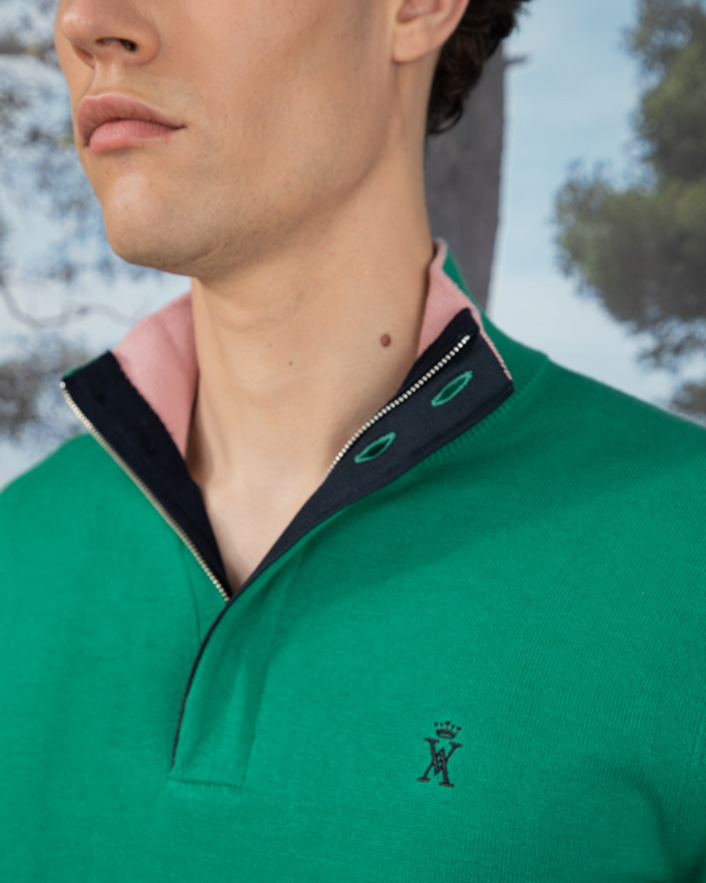 Pull Demi Zippé - Image principale