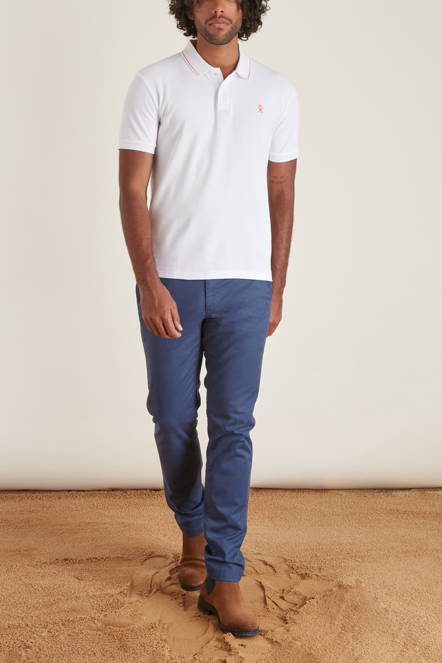 Polo à Détails Fluo - Image principale
