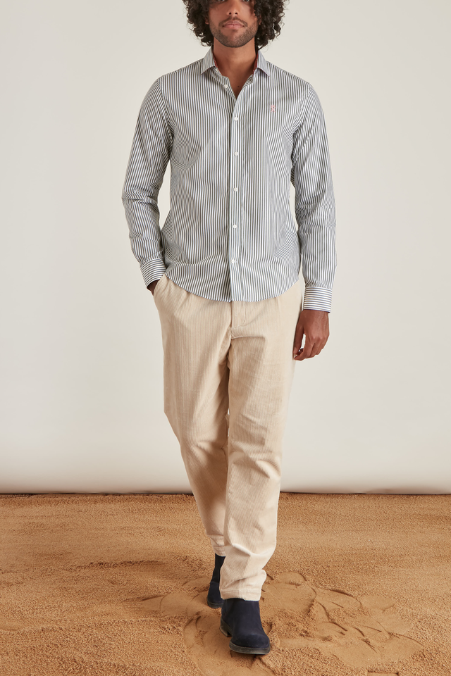 Chemise Regular à Rayures - Image principale