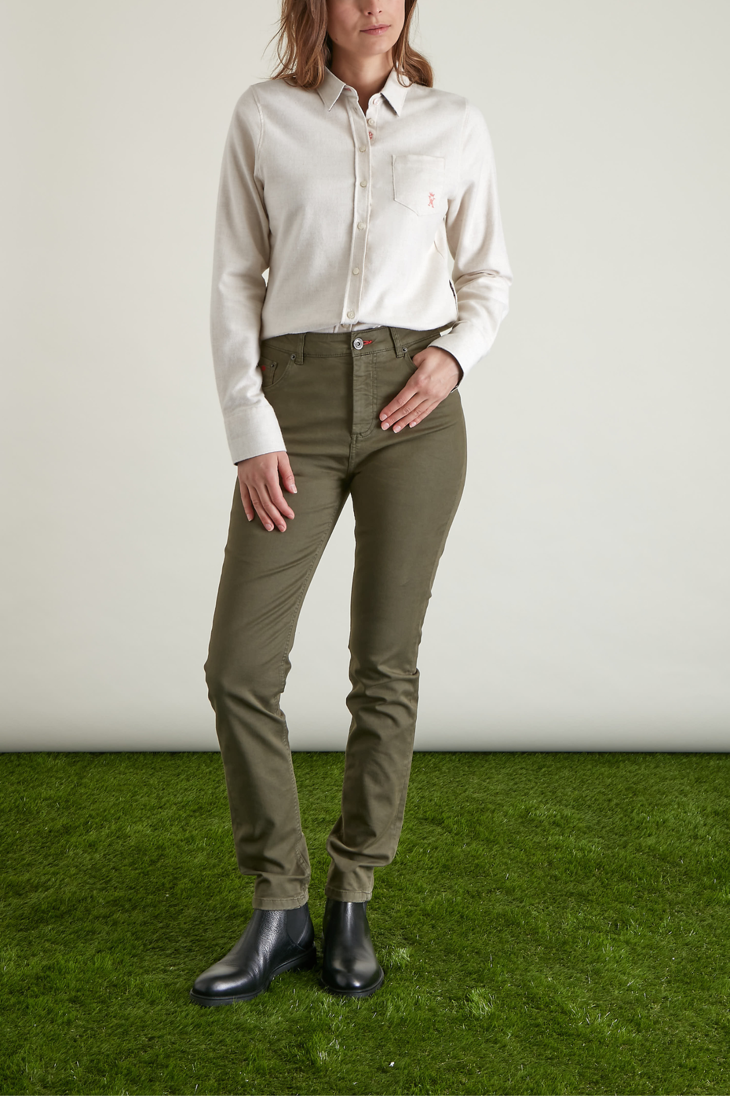 Pantalon Slim Droit