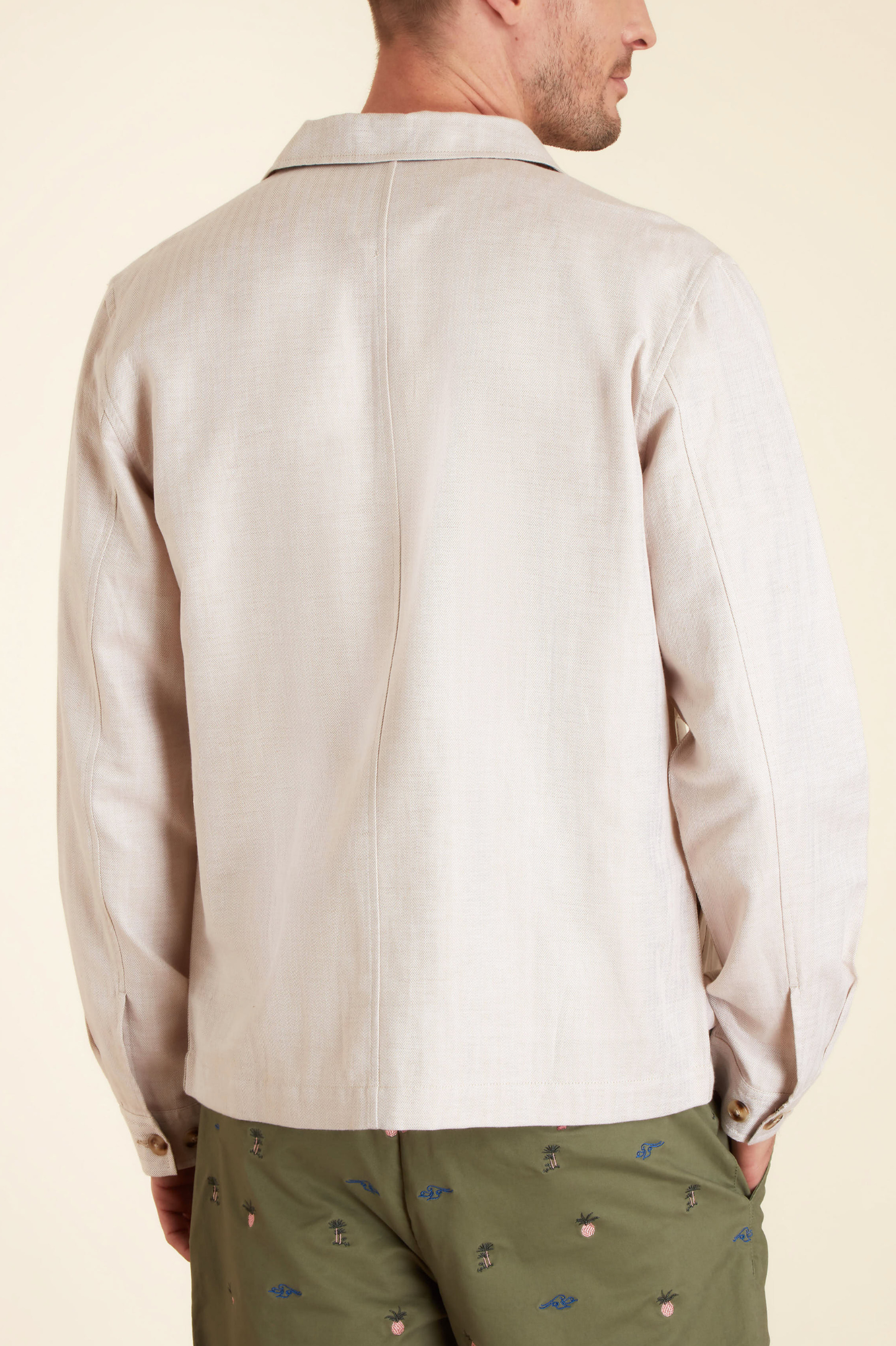 Surchemise Regular à Détails Imprimé