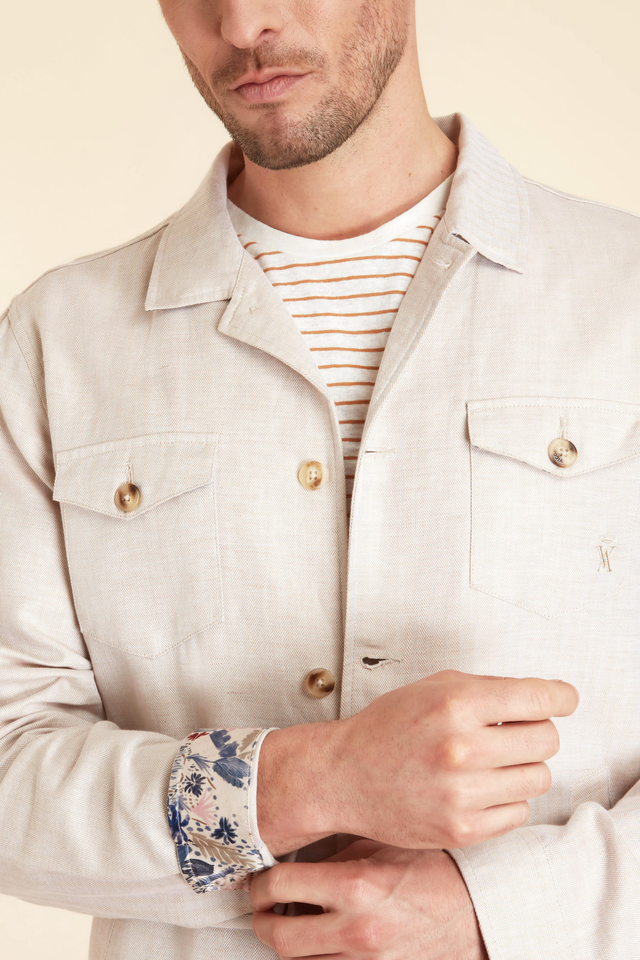 Surchemise Regular à Détails Imprimé - Image principale