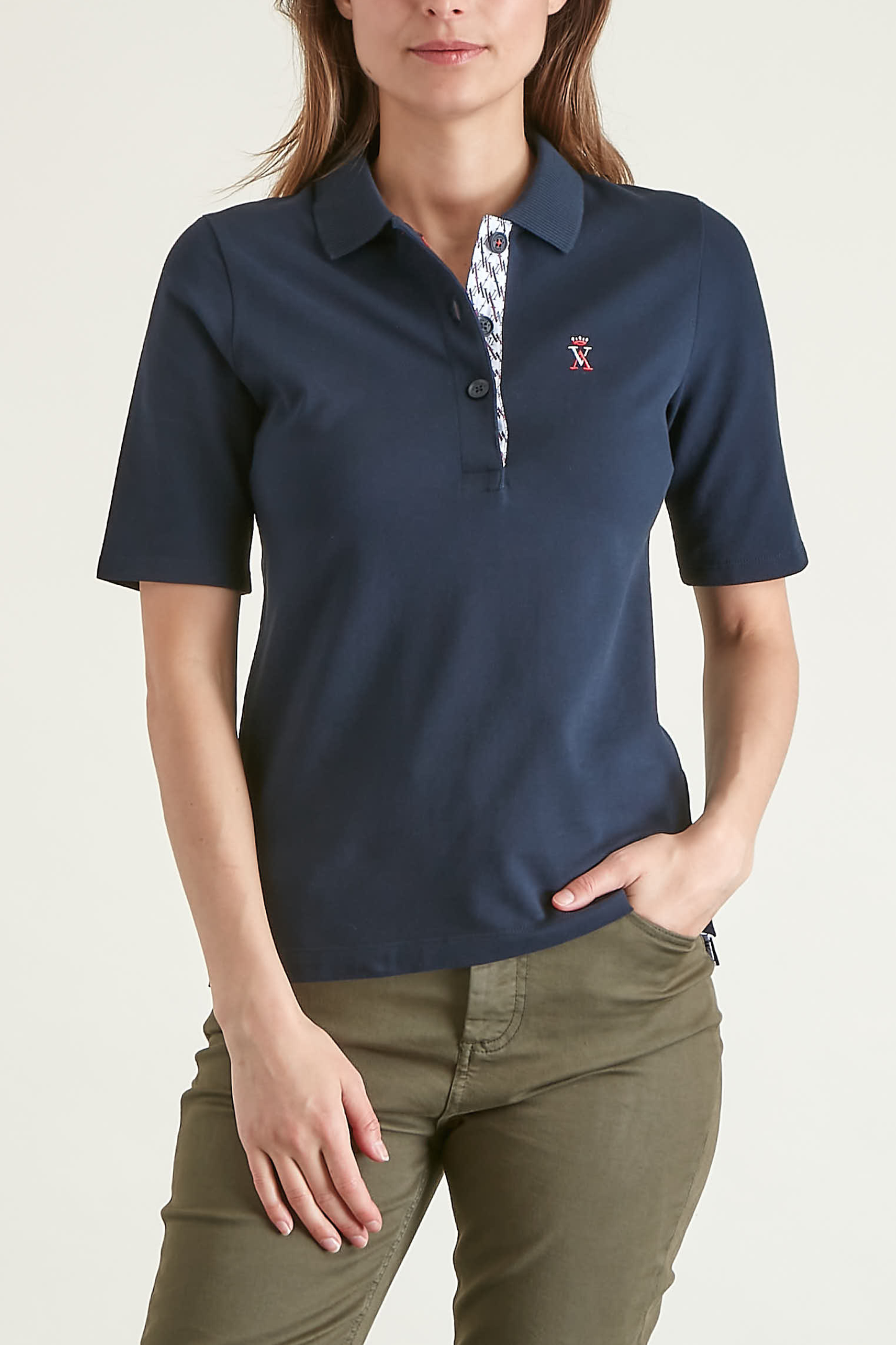 Polo Ajusté Manches 3/4