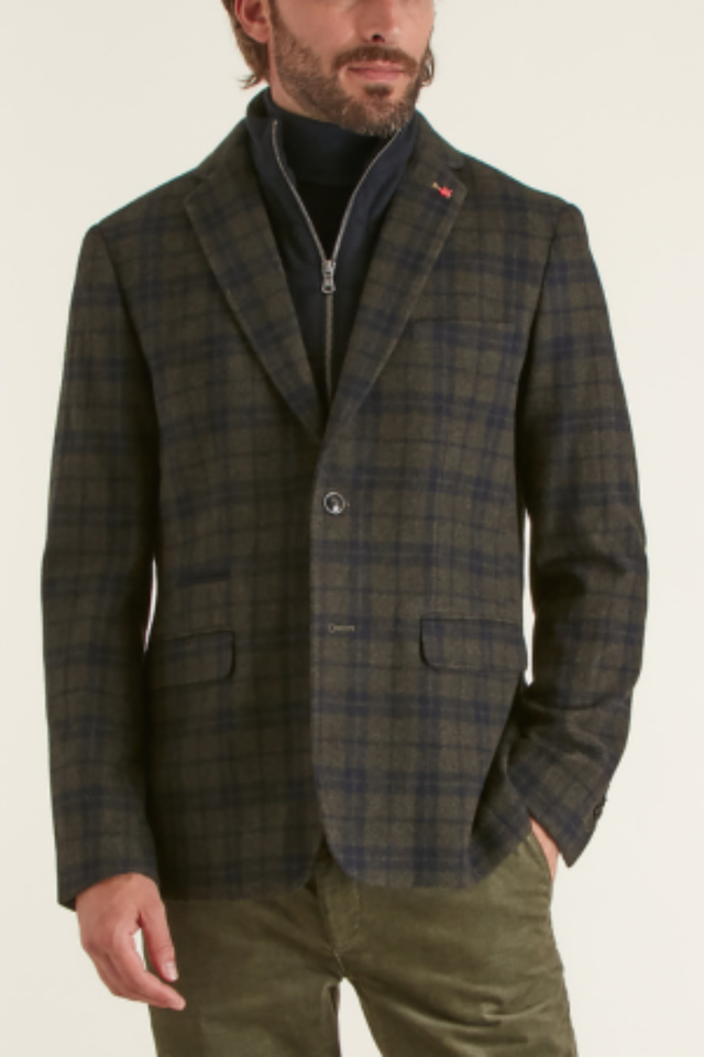 Blazer à Motifs Carreaux - Image principale