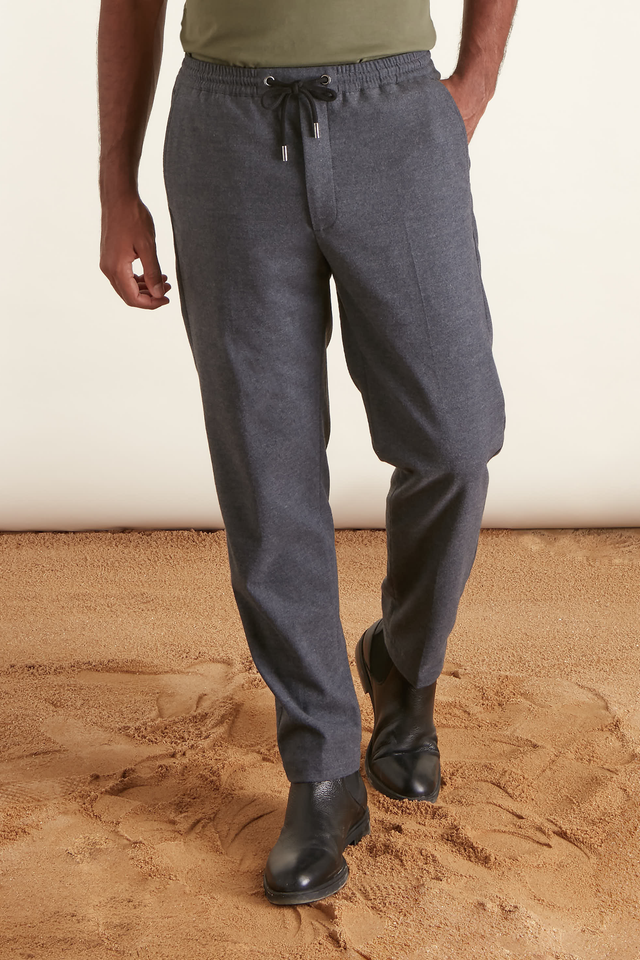 Pantalon à taille élastiquée - Image principale