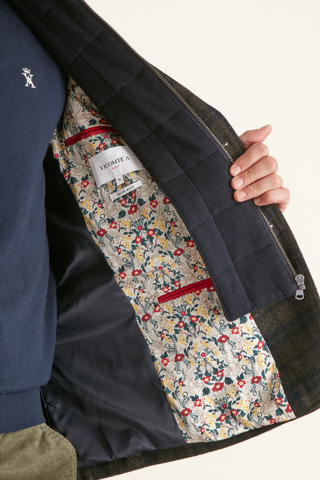 Blazer à Motifs Carreaux - Image principale