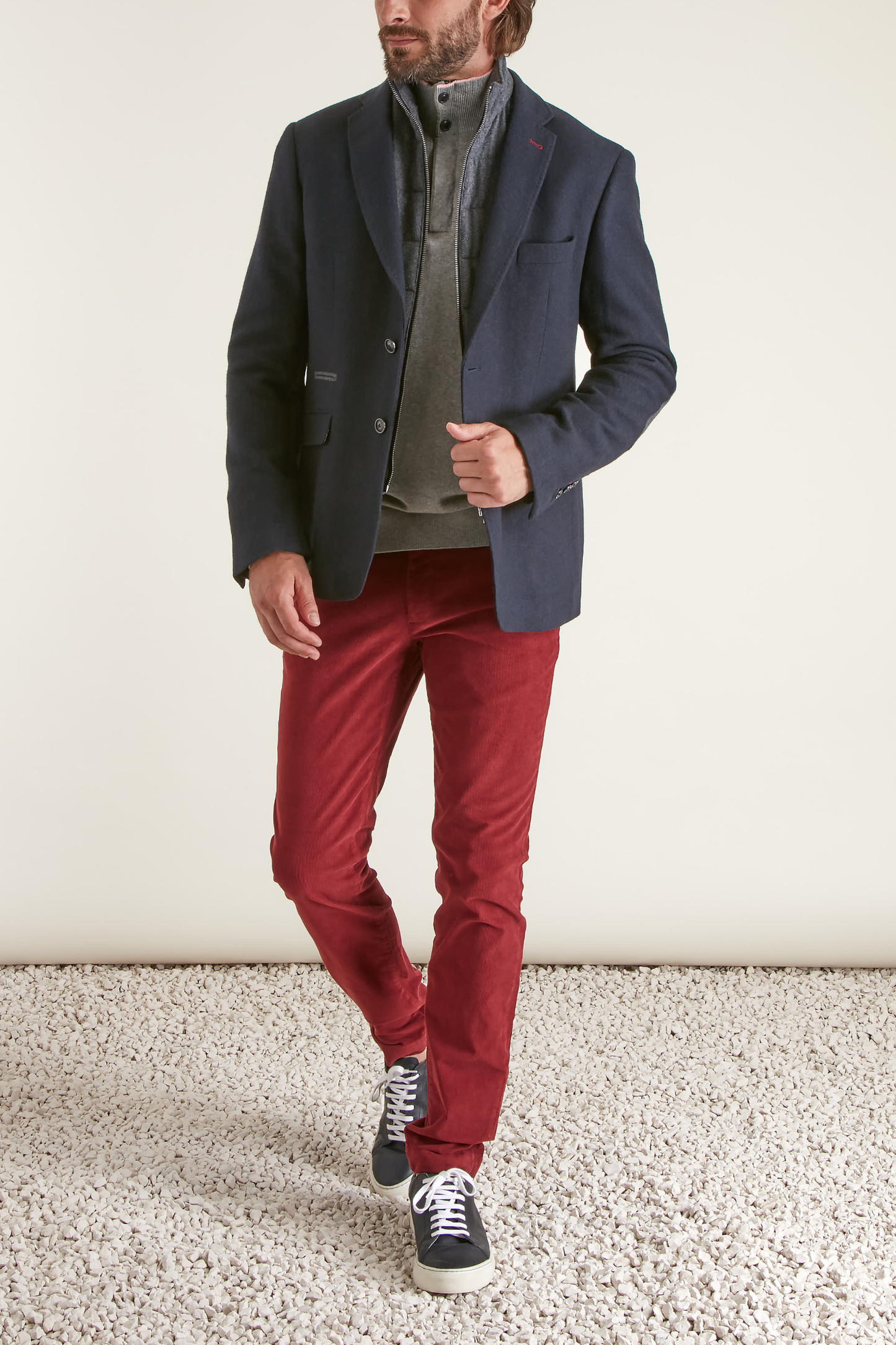 Blazer avec Parmenture Amovible