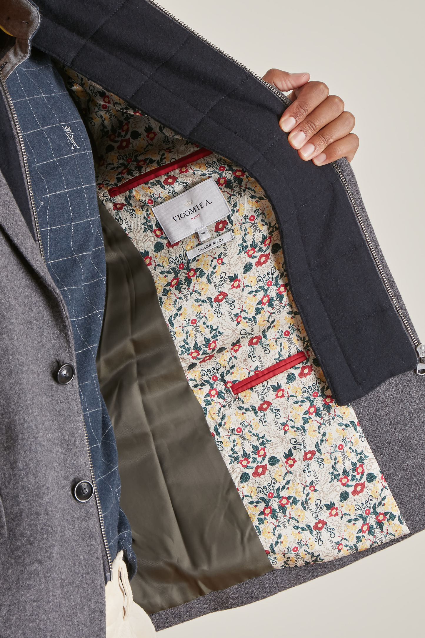 Blazer avec Parmenture Amovible