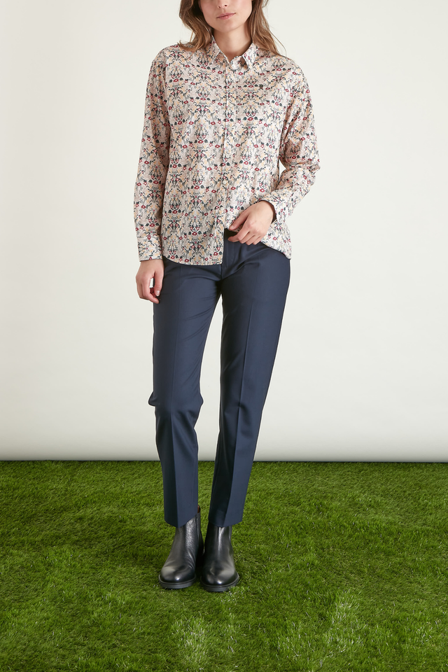 Chemise Slim à fleur - Image principale