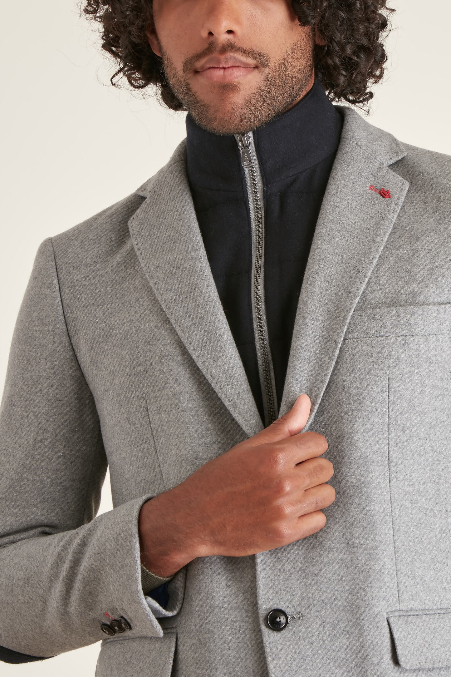 Blazer avec Parmenture Amovible