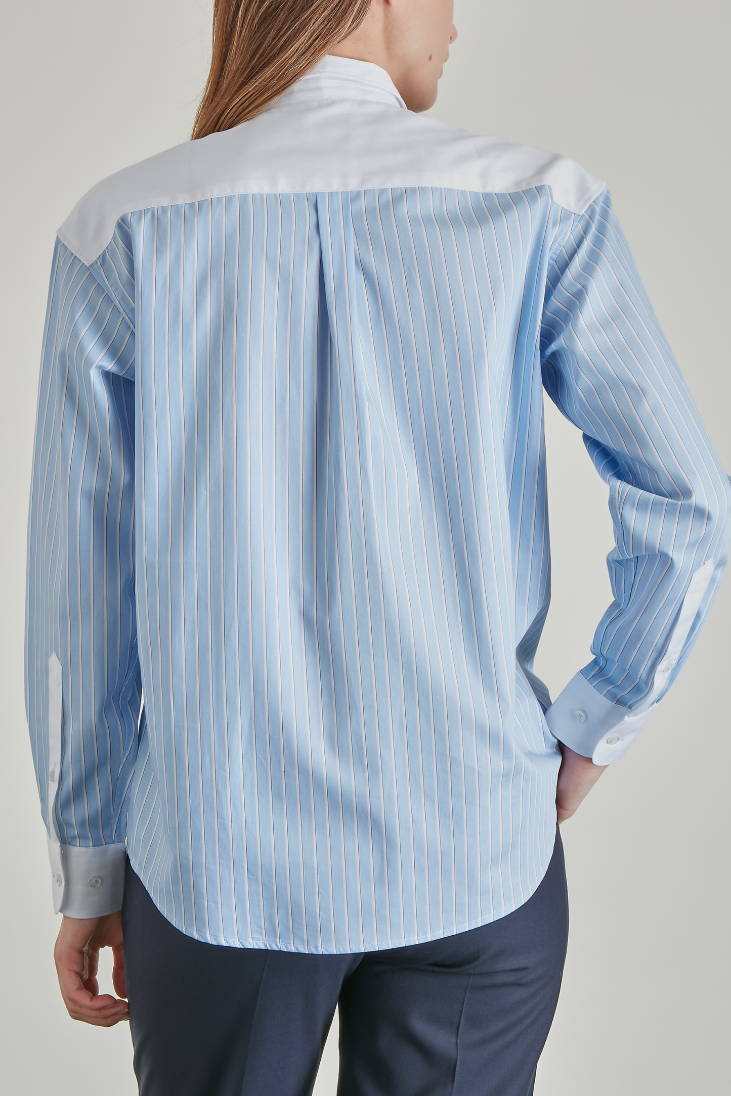 Chemise Bicolore à Rayures