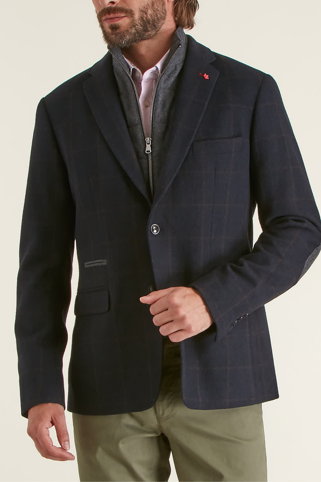 Blazer à Motifs Carreaux - Image principale