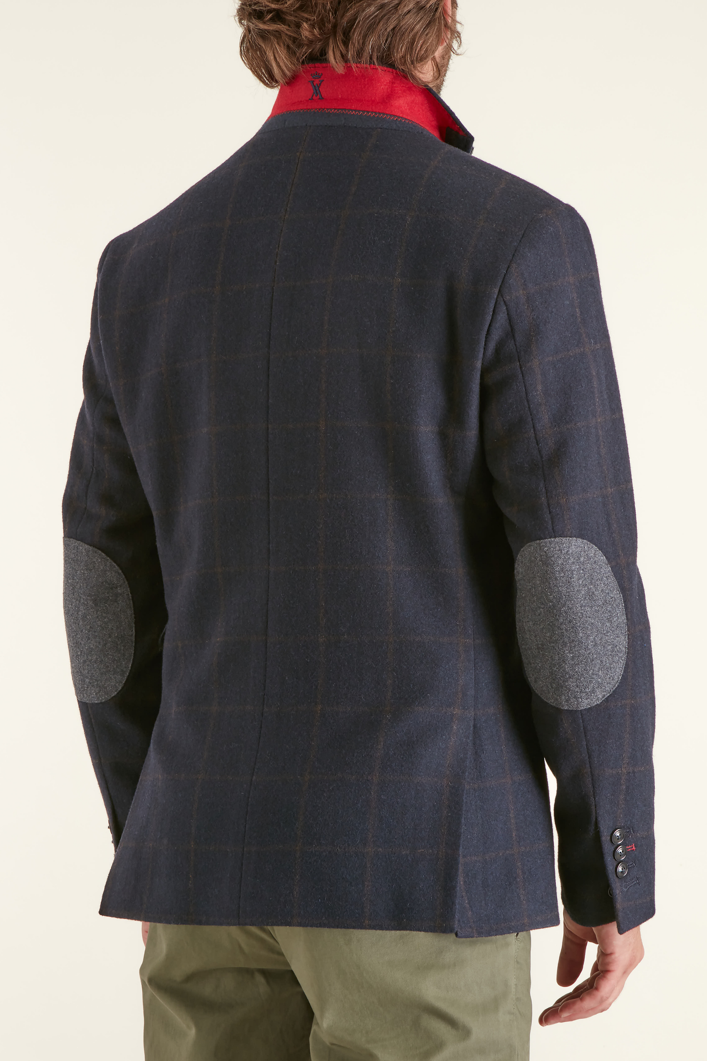 Blazer à Motifs Carreaux