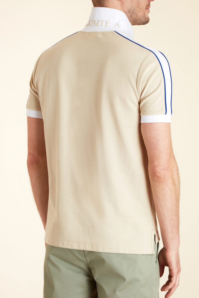 Polo Pilote Tricolore - Image principale