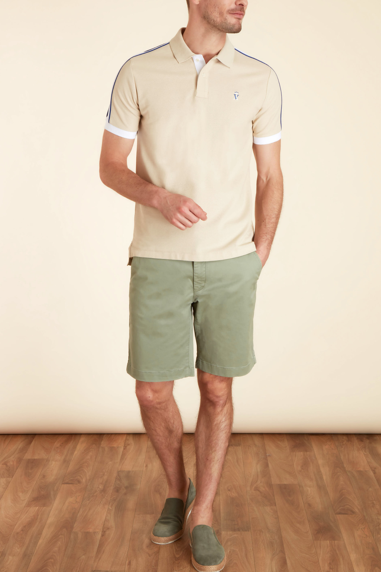 Polo Pilote Tricolore