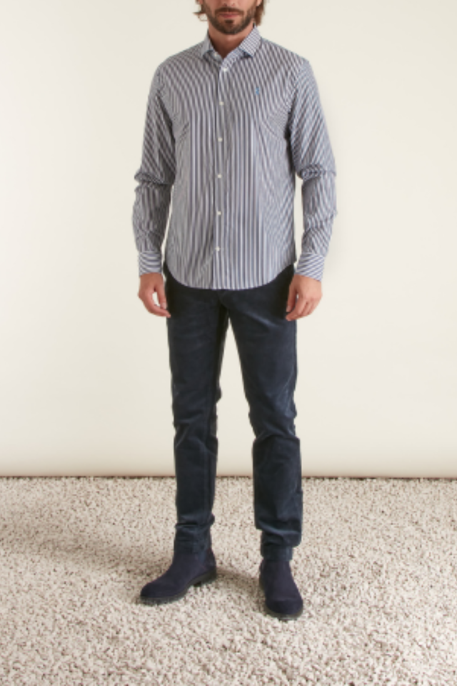 Chemise Regular à Rayures - Image principale