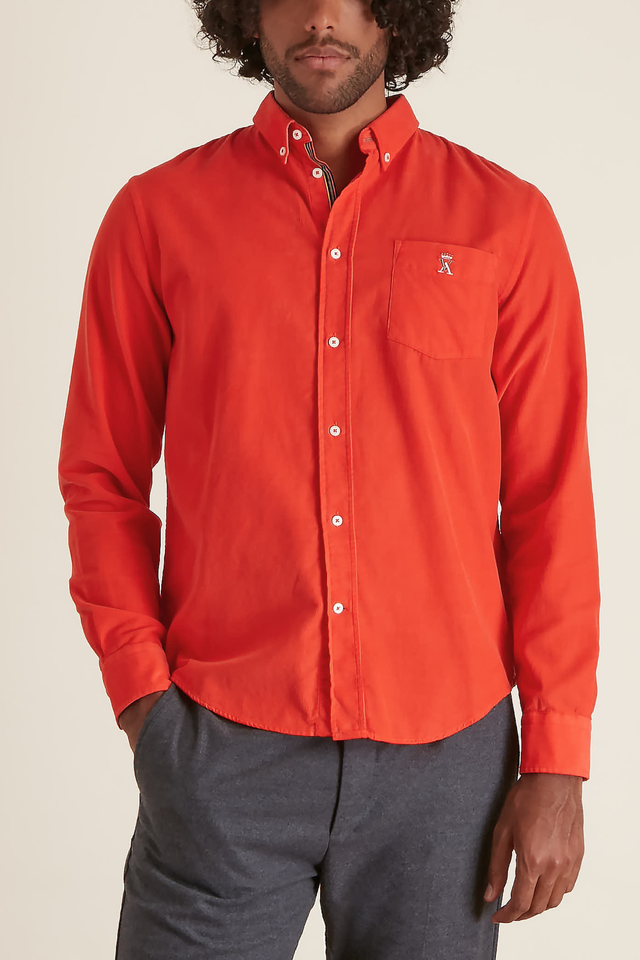 Chemise Regular en Velours - Image principale