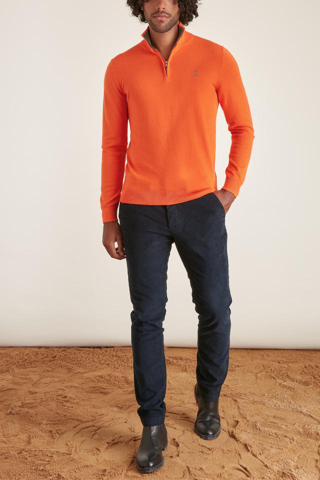 Pull Keaton Col Zippé - Image principale