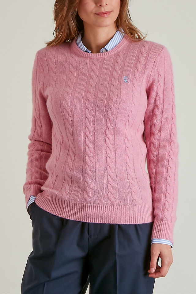 Pull Torsadé uni - Image principale