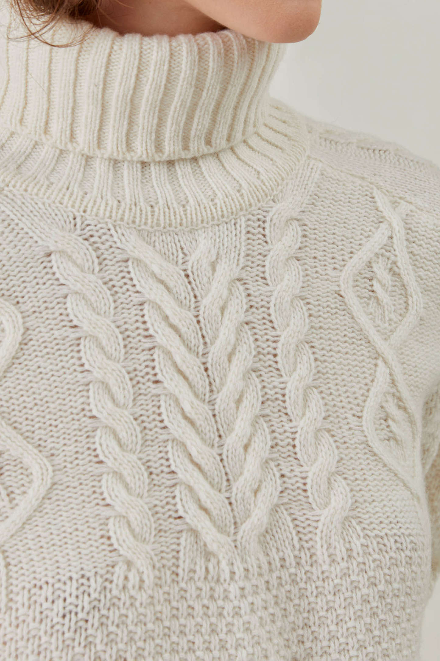 Pull Kellie Col roulé
