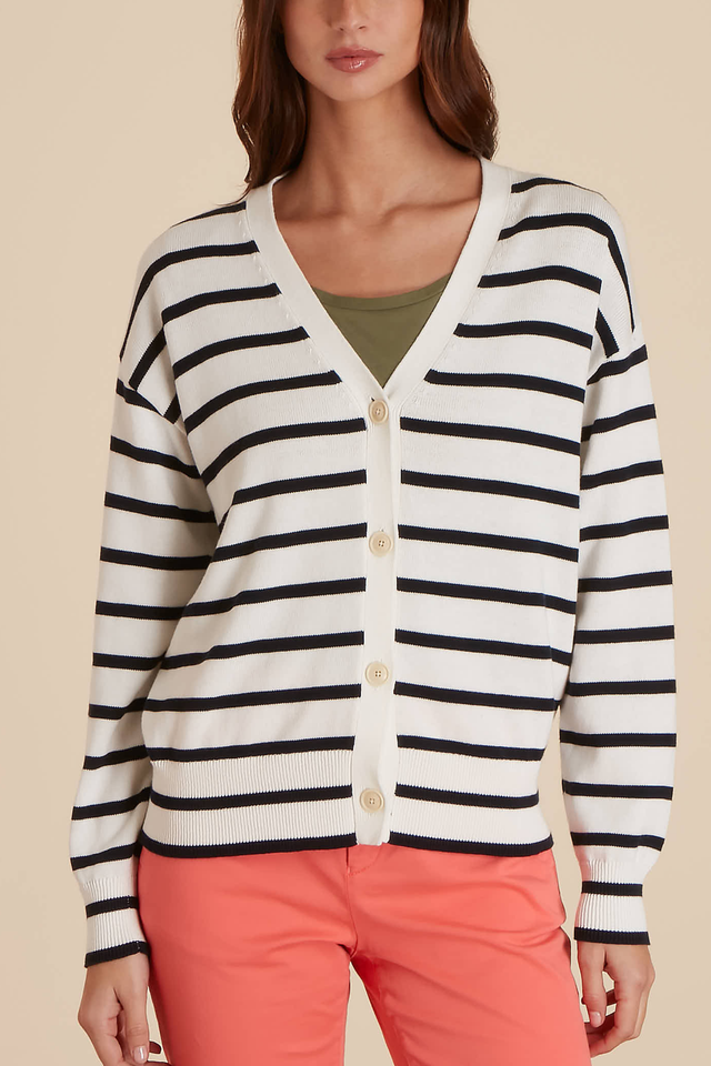Cardigan à Rayures - Image principale
