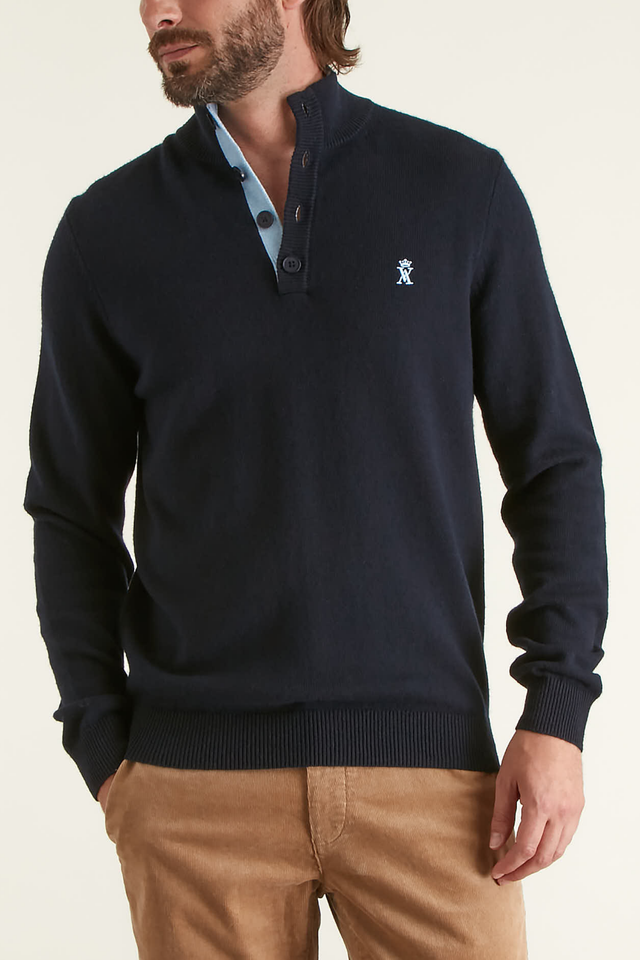 Pull à Col Boutonné - Image principale