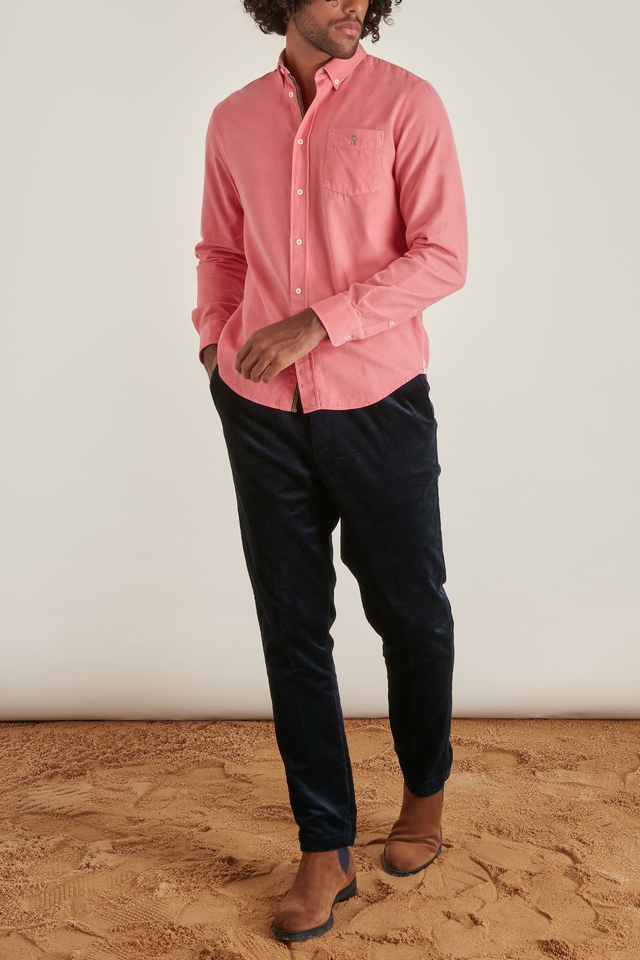 Chemise Regular en Velours - Image principale