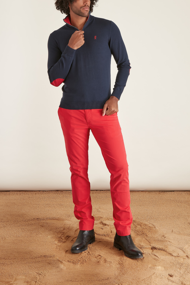 Pull Keaton Col Zippé - Image principale