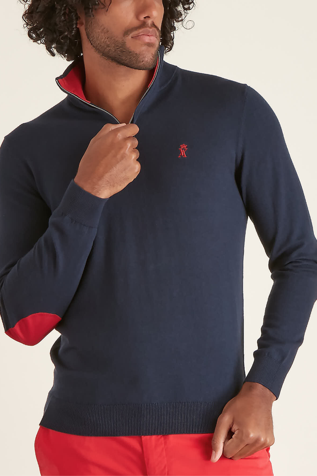 Pull Keaton Col Zippé - Image principale