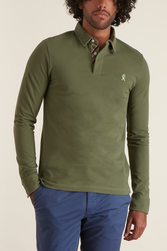Polo à Détails Cravate - Image principale