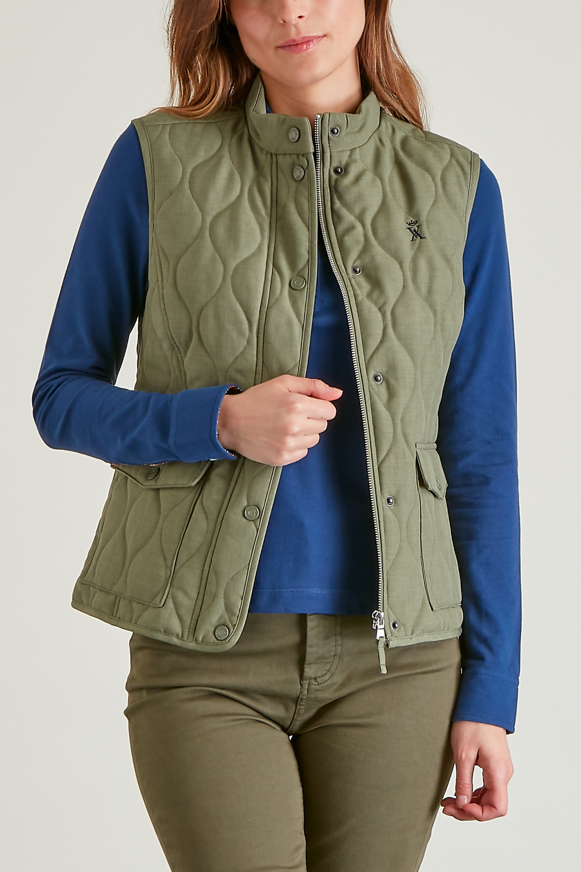 Gilet Sans Manches Femme Matelassé Léger - Veste Décontractée Avec Poches | Polyvalent Pour Toutes Les Saisons - 9